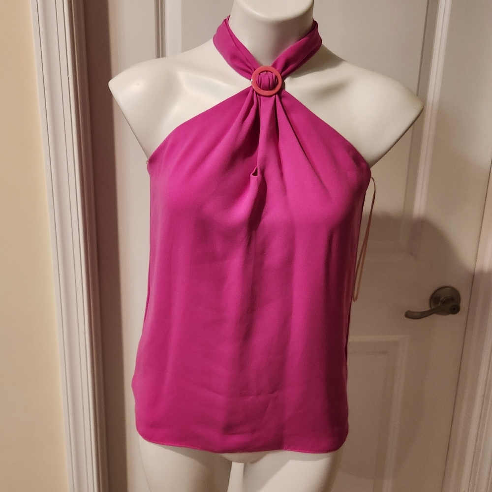 Trina Turk XS hot pink top